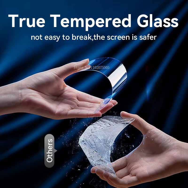 3Pcs HD Glass Screen Protector for Iphone 15 14 13 12 11 Pro Max Full Screen Tempered Glass Protection for Iphone 15