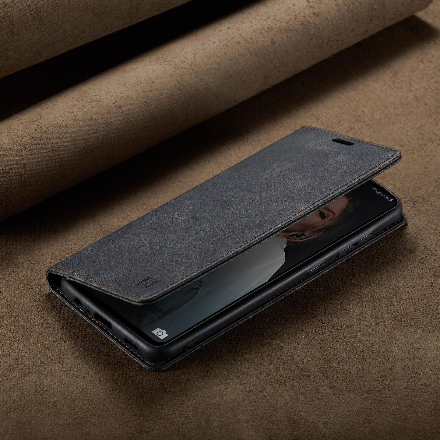 For Samsung A14 A53 A13 A54 52Luxury Retro Leather Wallet Case Phone Stand Cover