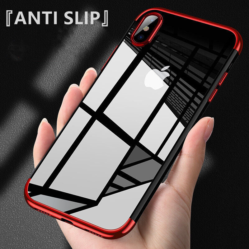 For Iphone 6S 7 8 SE Samsung S9 plus Case TPU Silicone Soft Gel Shockproof Cover
