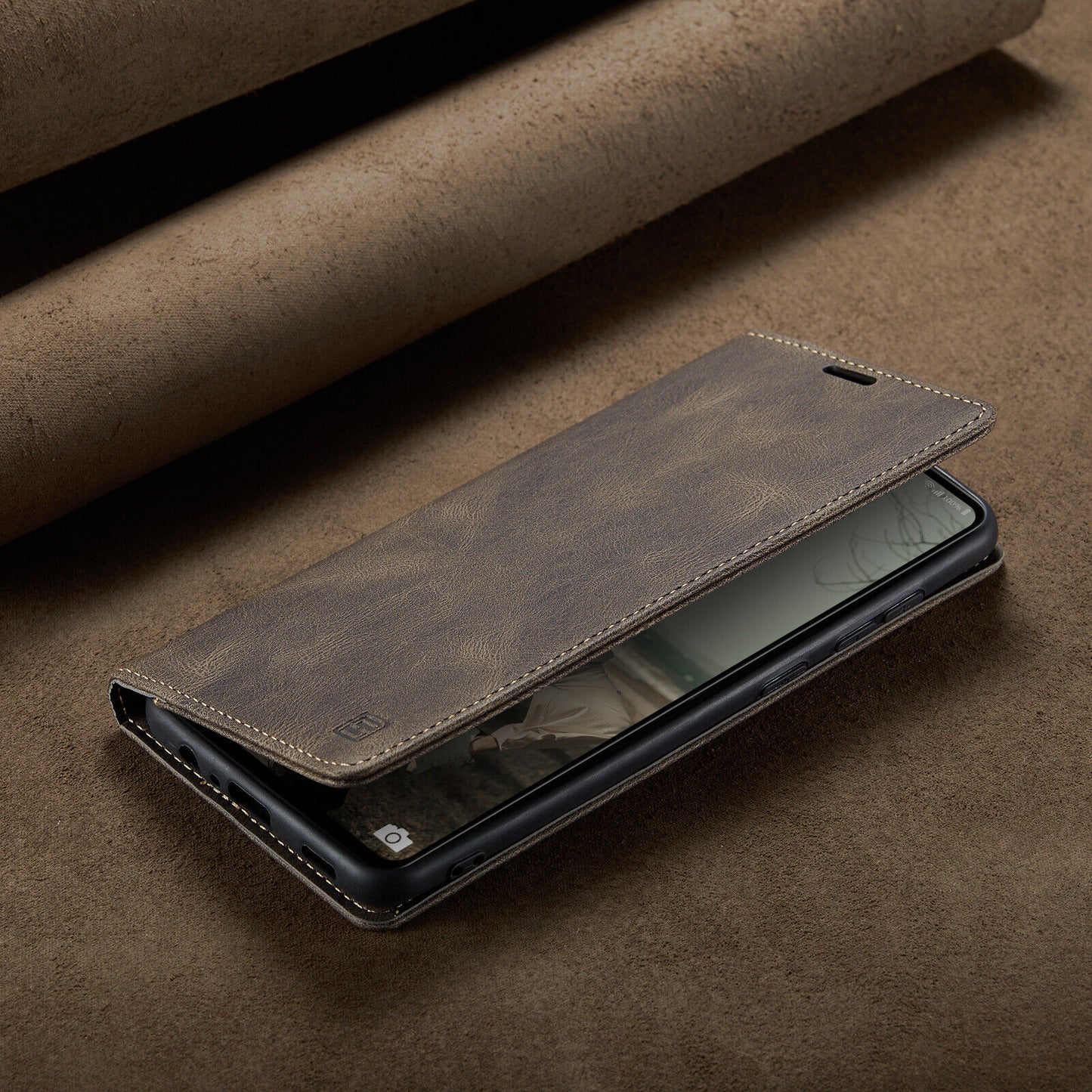 For Samsung A14 A53 A13 A54 52Luxury Retro Leather Wallet Case Phone Stand Cover