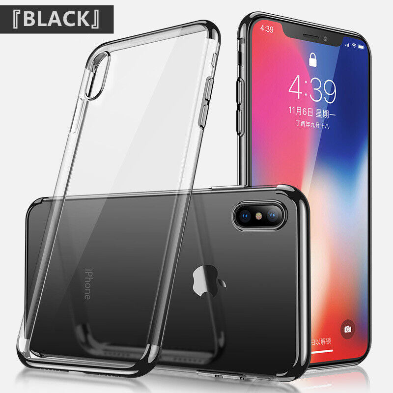 For Iphone 6S 7 8 SE Samsung S9 plus Case TPU Silicone Soft Gel Shockproof Cover