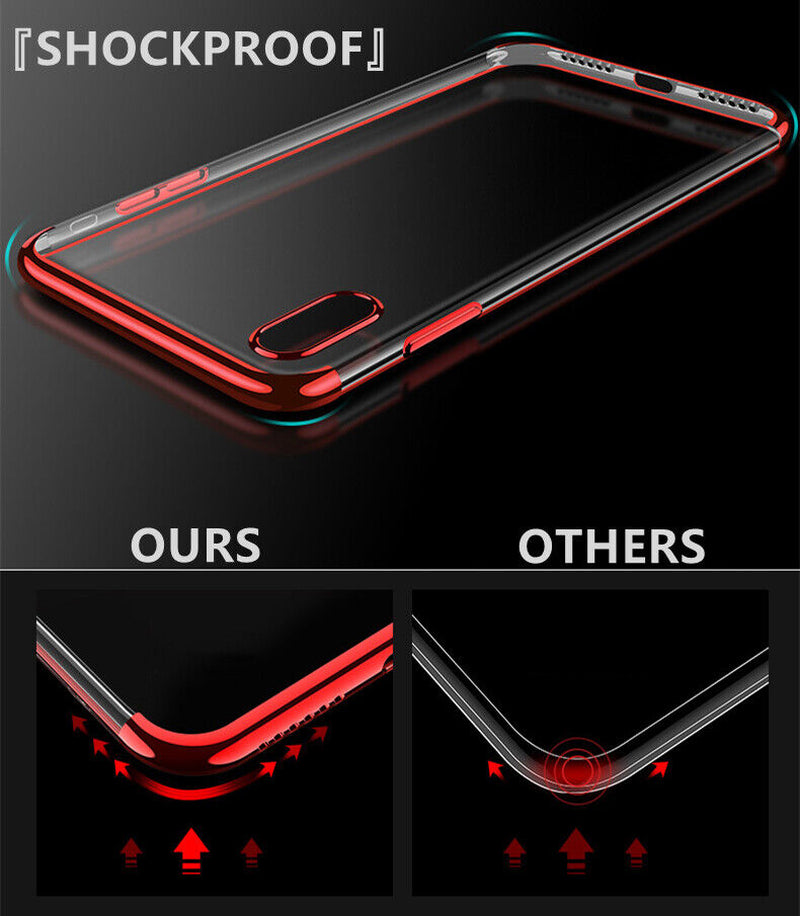 For Iphone 6S 7 8 SE Samsung S9 plus Case TPU Silicone Soft Gel Shockproof Cover