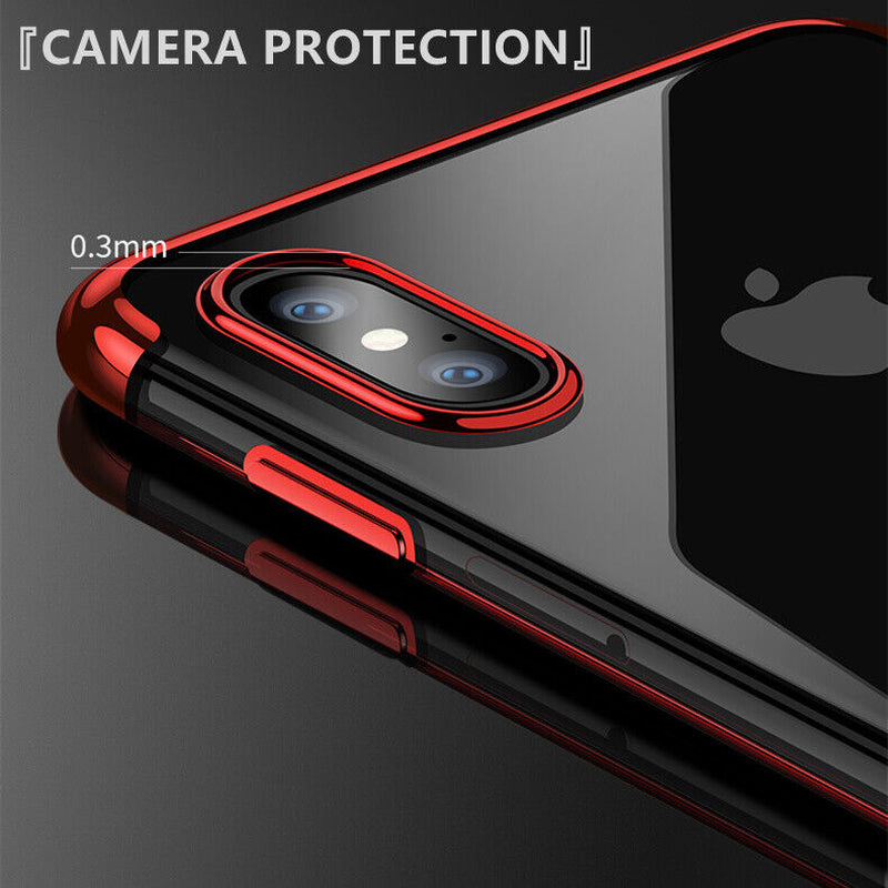 For Iphone 6S 7 8 SE Samsung S9 plus Case TPU Silicone Soft Gel Shockproof Cover