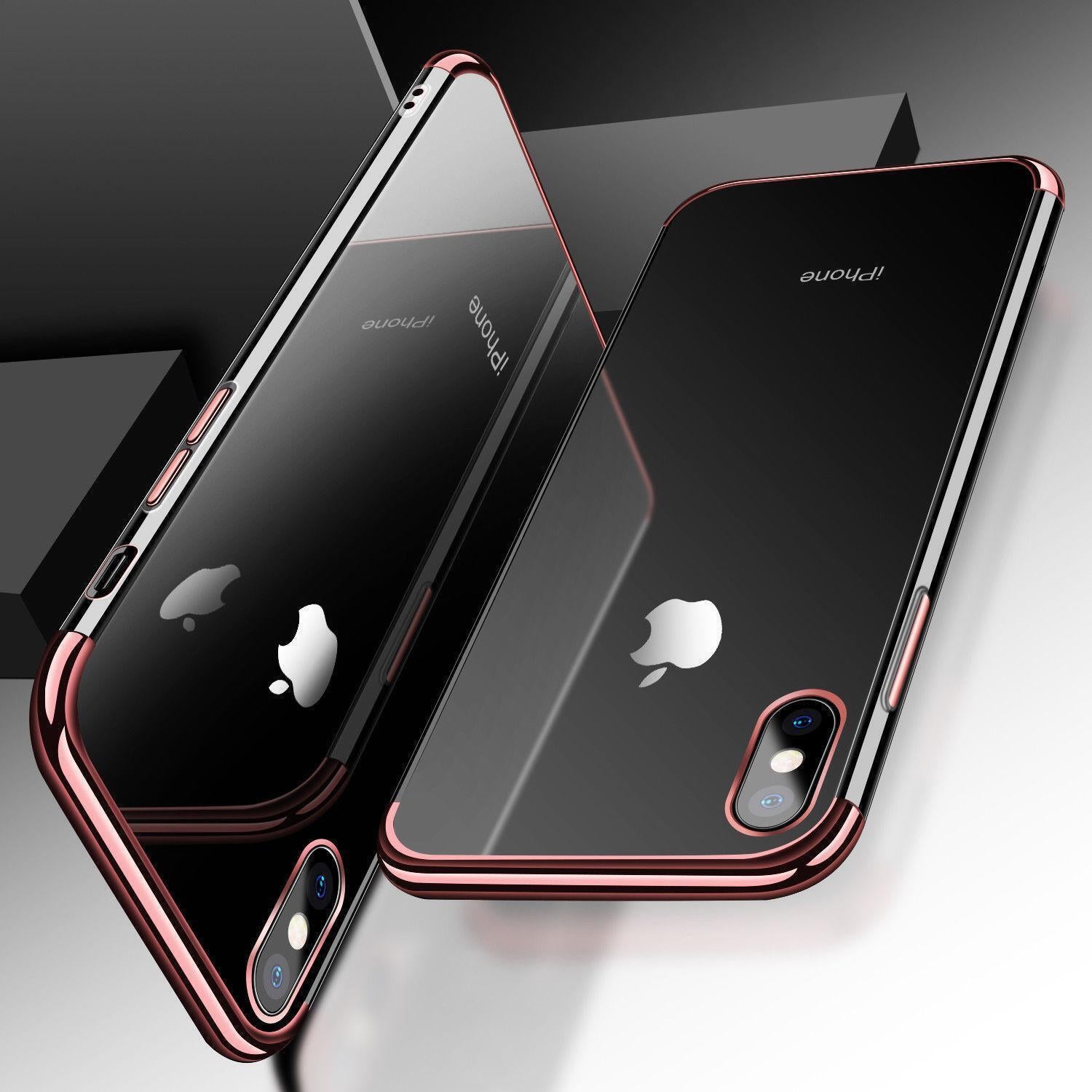 For Iphone 6S 7 8 SE Samsung S9 plus Case TPU Silicone Soft Gel Shockproof Cover