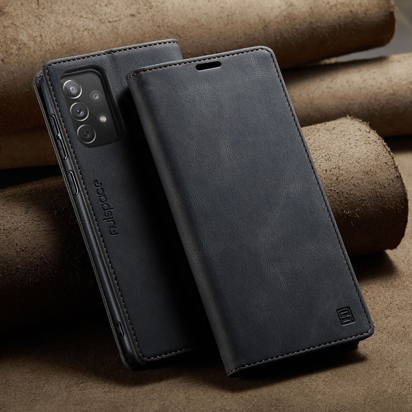 For Samsung A14 A53 A13 A54 52Luxury Retro Leather Wallet Case Phone Stand Cover