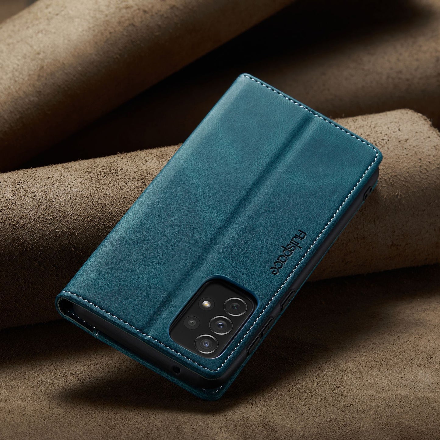 For Samsung A14 A53 A13 A54 52Luxury Retro Leather Wallet Case Phone Stand Cover