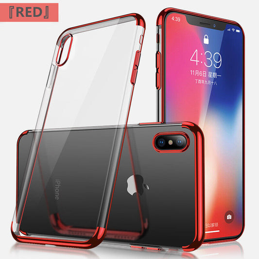 For Iphone 6S 7 8 SE Samsung S9 plus Case TPU Silicone Soft Gel Shockproof Cover