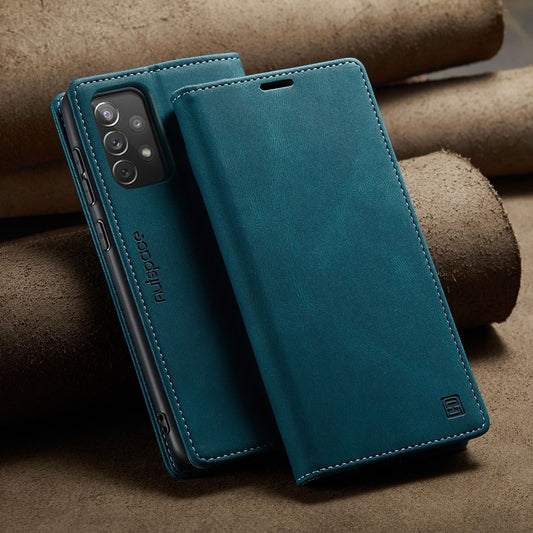 For Samsung A14 A53 A13 A54 52Luxury Retro Leather Wallet Case Phone Stand Cover
